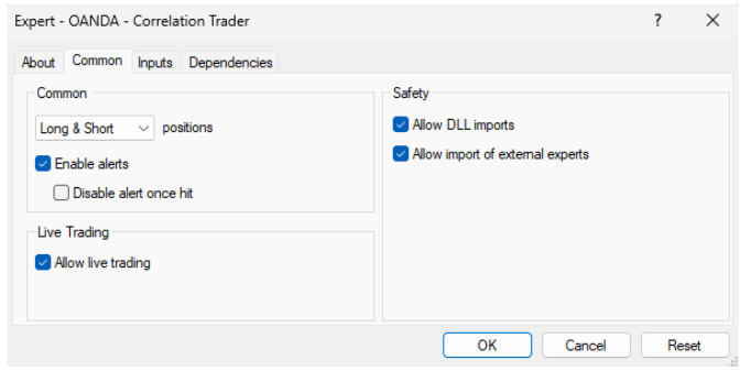 Correlation trader-2