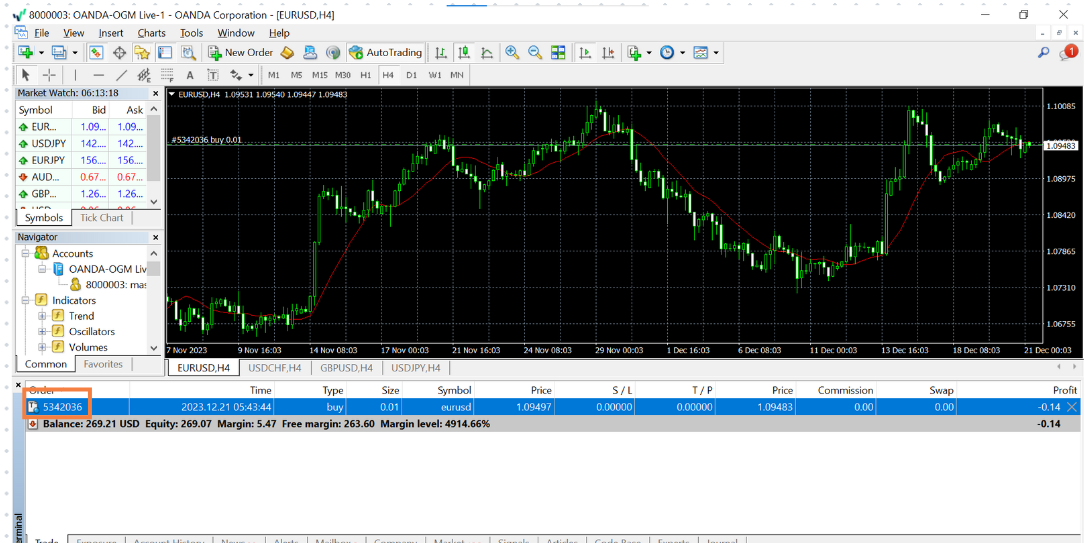 MT4-Trailing Stop Order-2