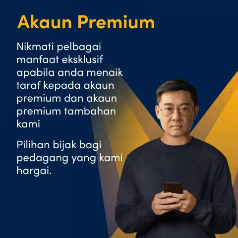 OGM Premium Account promo nav banner desktop Malay