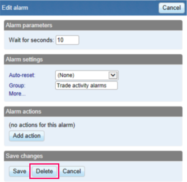 oanda alarm manager -3